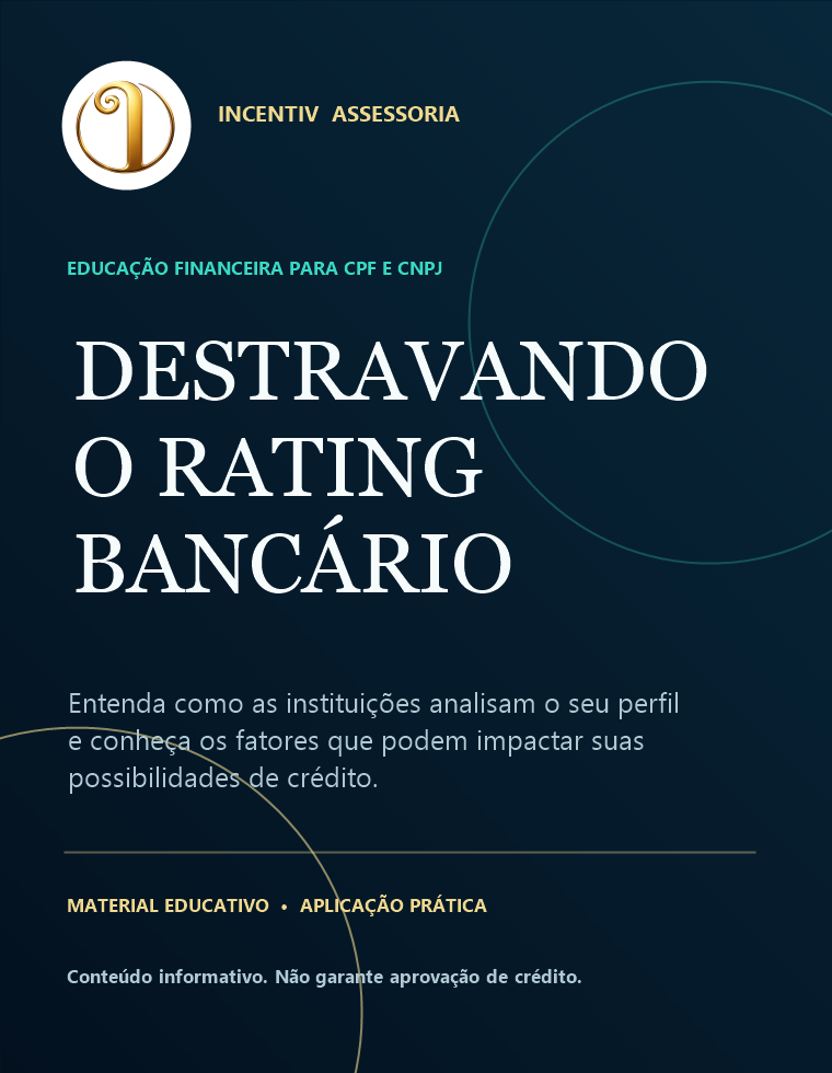 Capa do ebook Destravando o Rating Bancário
